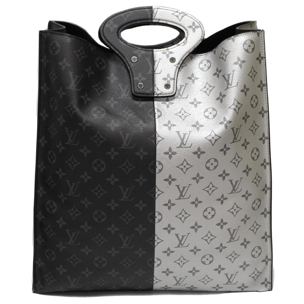 Louis Vuitton Gray Split Monogram Tote Eclipse Pa… - image 2